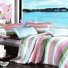 Slickblue Comforter Set with Duvet Cover, Deep Pocket Sheet, Bedding Set, Striped, Full, Multicolor, 5pc - 2 of 3