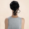 Unique Bargains Women's Nature Long Hair Wig Hair Clip 9.84 inch Black 1 Pc - 3 of 4