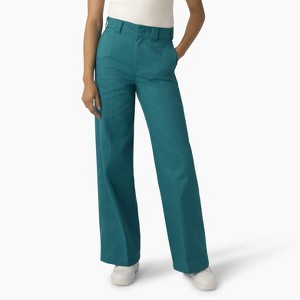 Dickies Women's Regular Fit Wide Leg Work Pants - 1 of 3