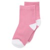 Sleep On It Infant & Toddler Girls 2-Piece Super Soft Jersey Snug-Fit Pajama Set with Matching Socks - 4 of 4