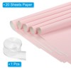 Unique Bargains Waterproof DIY Crafts Packaging Gift Wrap with Ribbon 1 Set - 3 of 4