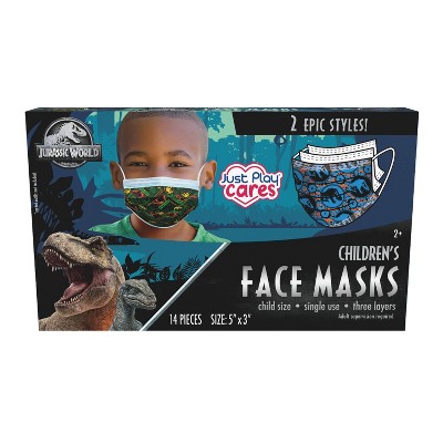 Jurassic Park Face Masks - 14ct