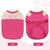 Dog Pink Sweaters for Dogs, Warm Dog Cat Sweatshirts Female, Pet Outfits, Cold Weather Coat Pet Clothes for Dogs Cats - 3 of 4