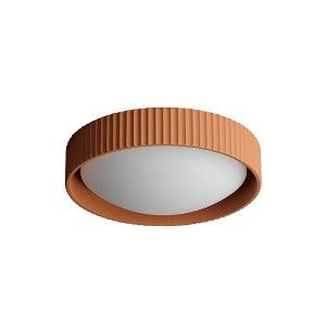 ET2 Lighting Souffle 1 - Light Flush Mount in  Terracotta - 1 of 3