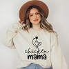 Simply Sage Market Women's Graphic Sweatshirt Chicken Mama - 2 of 4