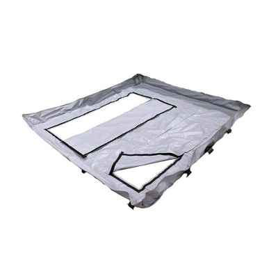 CLAM 14277 Removable Thermal Floor Attachment with Carry Bag for Voyager/Thermal X Fish Trap Ice Fishing Shelter Tent, Accessory Only, Gray