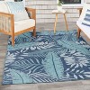 Nourison Garden Oasis Tropical Leaf Indoor/Outdoor Area Rug - 2 of 4