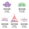 Big Dot of Happiness Pajama Slumber Party - DIY Shaped Girls Sleepover Birthday Party Cut-Outs - 24 Count - 2 of 4