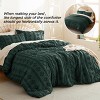 2-3 Pcs Tufted Boho Comforter Set Bed Set GentleSoft Farmhouse Shabby Chic Embroidery Bedding - 2 of 4