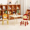 Acoinel 3/5 Piece Kiddy Wood Table and Chair Set - 3 of 4