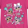 Girls' - LOL Surprise! - BFFS 4 EVA Fitted Short Sleeve Graphic T-Shirt - 2 of 4