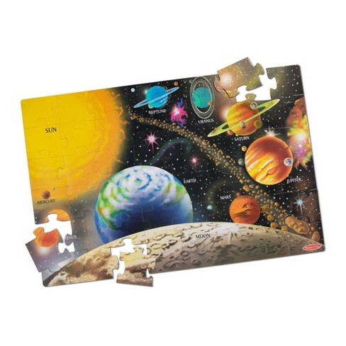 Melissa Doug Solar System Floor Puzzle 48pc Target