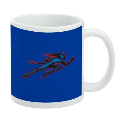DePaul Primary Logo Ceramic Coffee Mug Novelty Gift Mugs for Coffee Tea and Hot Drinks 11oz White