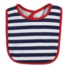 Hudson Baby Infant Boy Cotton Bibs, Captain, One Size - 4 of 4