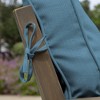 ARDEN Outdoor Plush Modern Tufted Blowfill Dining Chair Cushion, 21 x 40, Water Repellent, Fade Resistant - 2 of 4
