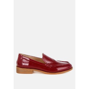 Corleone Pleather Stacked Heel Women Loafers - 1 of 4