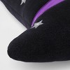 13"x12" Witch Hat Novelty Shaped Throw Pillow Black - Hyde and EEK! Boutique™ - 4 of 4