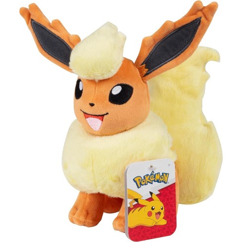 Pokémon 8" Flareon Plush - Officially Licensed - Eevee Evolution Stuffed Animal Toy - Great Gift for Kids, Boys, Girls Fans - image 1 of 3