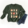Simply Sage Market Watercolor Apple Chart shirt design Sweatshirt - 3 of 4