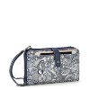 Sakroots Women's Large Smartphone Crossbody Bag in Coated Canvas Convertible Purse with Detachable Wristlet Strap Includes Phone Wallet Pockets, Navy - 3 of 4