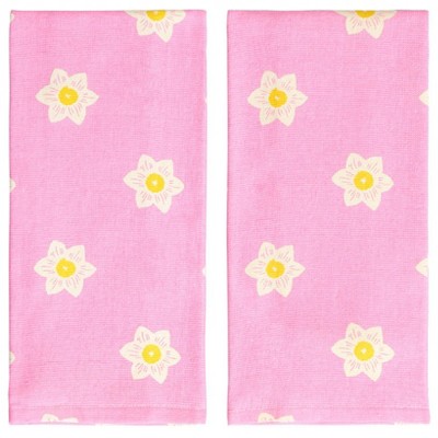 Daffodil Gnomes Set of 2 Hand Towels