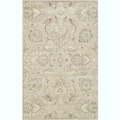 Mark & Day Lyon 2'x3' Rectangle Tufted Indoor Area Rugs Pale Blue: Wool, Stain-Resistant, Handmade, Traditional Style