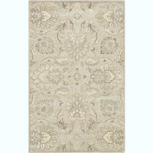 Mark & Day Lyon 2'x3' Rectangle Tufted Indoor Area Rugs Pale Blue: Wool, Stain-Resistant, Handmade, Traditional Style - 1 of 4