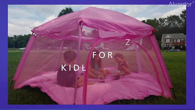 Kids' Pop Up Tent - Alvantor, 2 of 11, play video