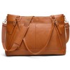 ELLE Luggage Leisure Luxe 33L Vegan Leather Weekender Tote Bag - 4 of 4