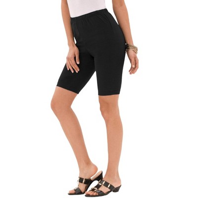 Roaman's Women's Plus Size Essential Stretch Bike Short