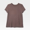 Women's Short Sleeve Brushed Knit T-Shirt - A New Day™ - 4 of 4