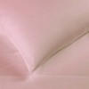 Premium Cotton 300 Thread Count Solid Pillowcase Set of 2 by Blue Nile Mills - 3 of 3