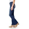 WallFlower Women's Luscious Curvy Bootcut Mid-Rise Bling Insta Stretch Juniors Jeans (Standard and Plus) - 3 of 4