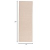 Colonial Mills Outdoor Houndstooth Tweed Braided Runner, Cuban Sand 2'x12', Rectangle Shape - 2 of 2