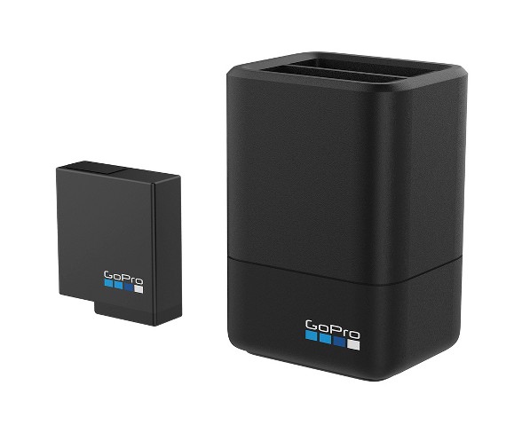 GoPro Dual Battery Charger + Battery (HERO5) - Black (AADBD-001)