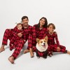 Leveret Dogs Argyle Print One Piece Pajamas   - 4 of 4