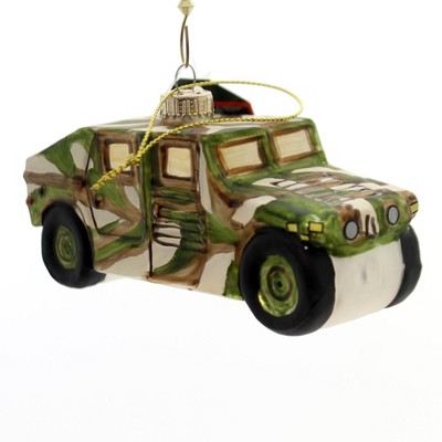 2.5 Inch Army Military Humvee Service U.S. Vehicle Tree Ornaments