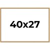 PosterPalooza | Classic Modern Gold Picture Frame - UV Acrylic, Backing Board, Hanging Hardware Included - 2 of 4