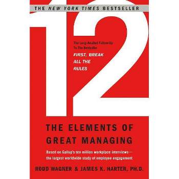 12: The Elements of Great Managing - by  Gallup & James K Harter (Hardcover)
