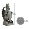 Design Toscano The Grande Dragon Sentinel Sculpture - 3 of 3