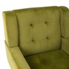 Lyngins Modern Ergonomics Accent Chair,Living Room Chair with Black Legs,Reading Leisure Chair for Bedroom,Living Room,Office - 4 of 4
