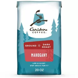 Caribou Coffee Mahogany Dark Roast Ground Coffee - 20oz