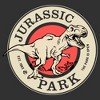 Mens Jurassic Park Distressed Logo T Shirt - 2 of 4