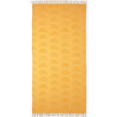 Lands' End Textured Beach Towel
