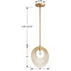 Crystorama Lighting Doral 1 - Light Pendant in  Renaissance Gold - 3 of 3