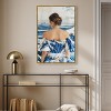 Art Remedy Great Wave Dress Fashion and Glam Wall Art Framed - 2 of 4