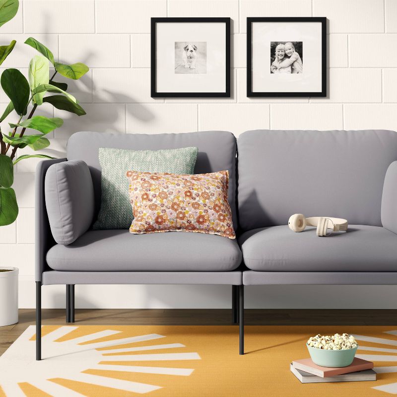 Upholstered Loveseat Gray - Room Essentials&#8482;, 3 of 7