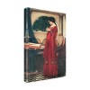 Trademark Fine Art -John William Waterhouse 'The Crystal Ball' Canvas Art - 4 of 4