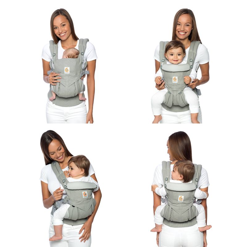 Ergobaby Omni 360 Cool Air Mesh All Position Breatheable Baby Carrier with Lumbar Support, 3 of 11