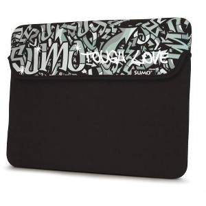 Mobile Edge Sumo Graffiti Chromebook/iPad/Tablet Sleeve 10" to 11.6" screens Black - 1 of 1